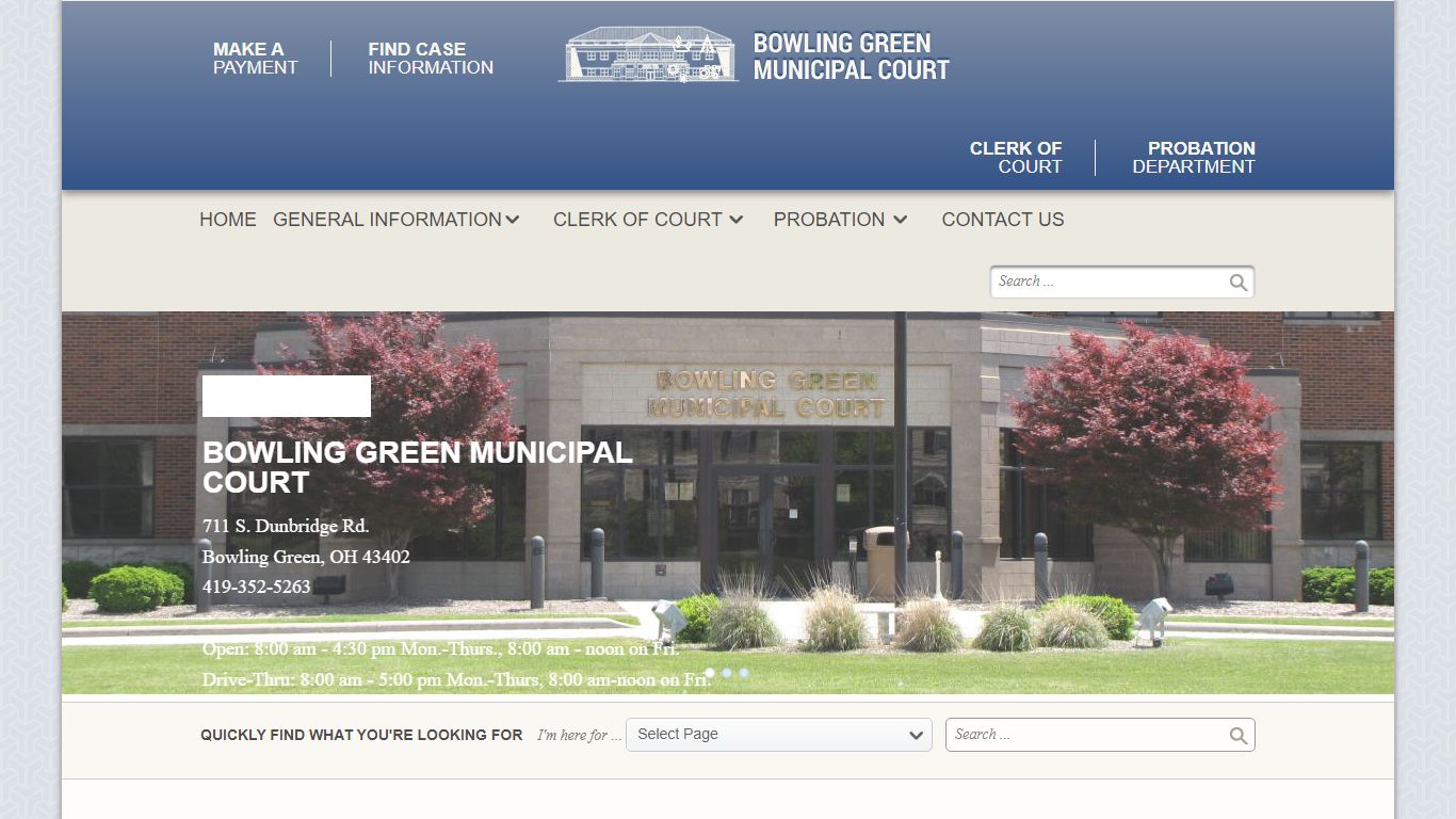Home | Bowling Green Municipal Court